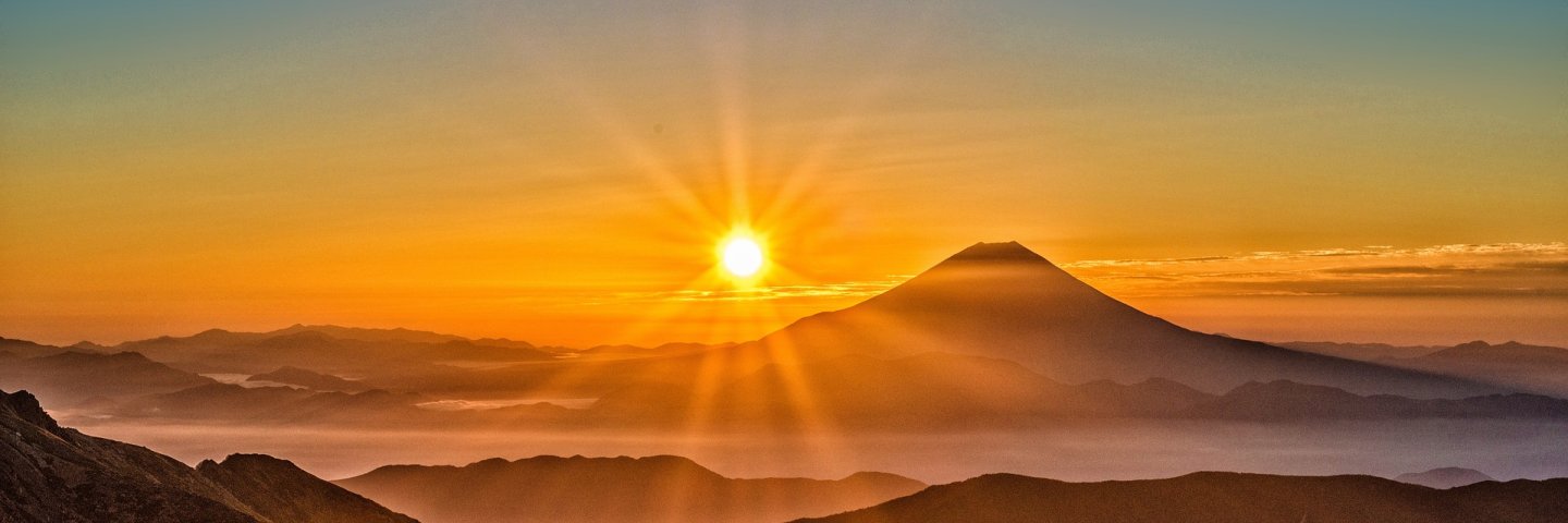 Un joli coucher de soleil
