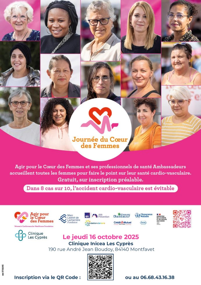 flyer journée coeur des femmes